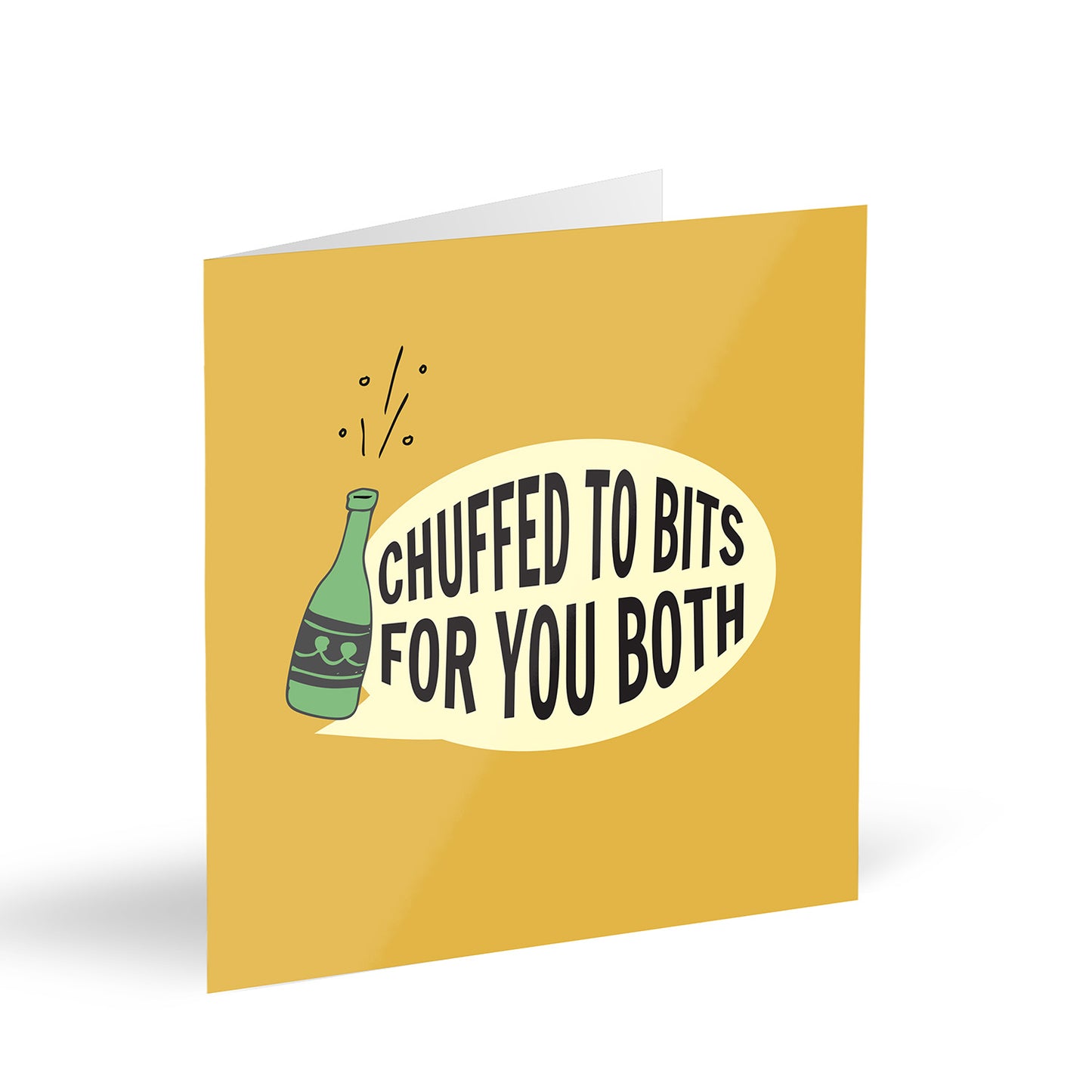 Chuffed To Bits For You Both Card