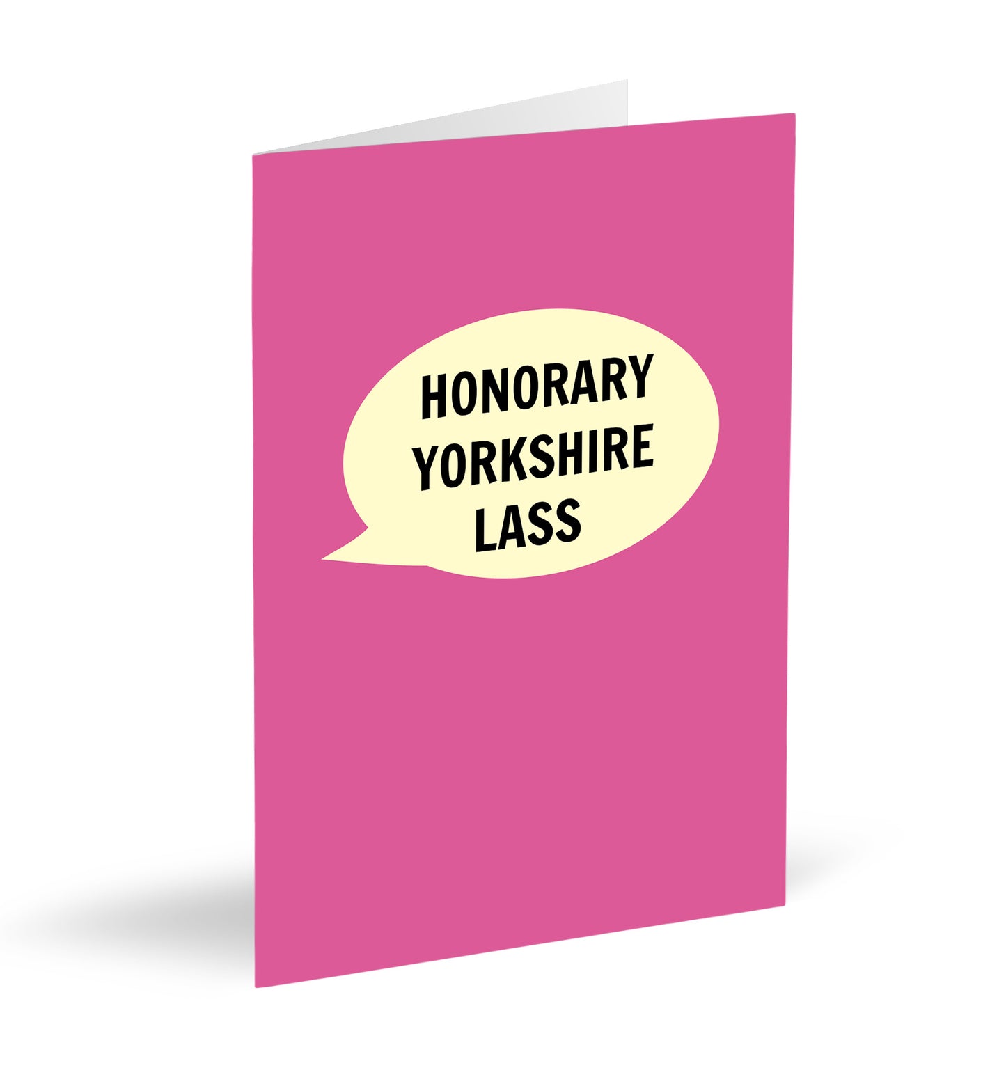 Honorary Yorkshire Lass Card