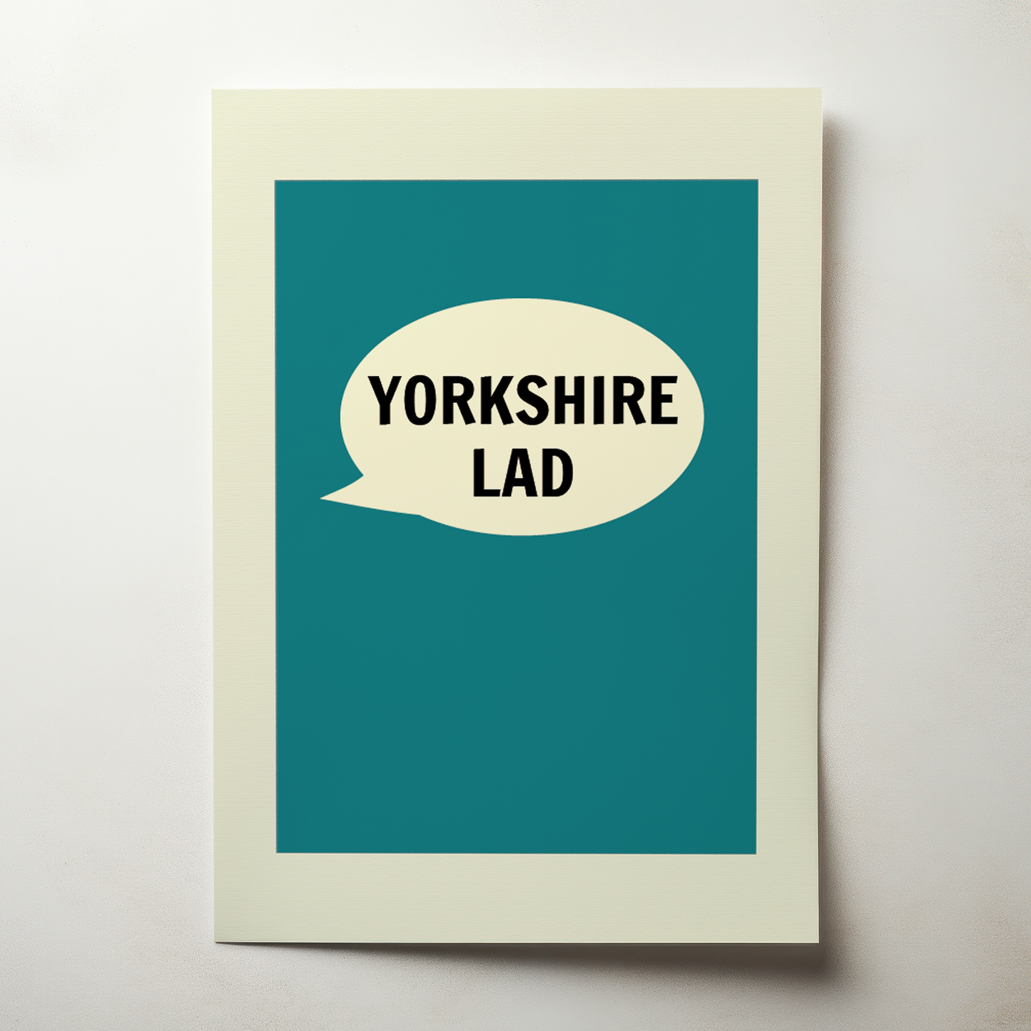 Yorkshire Lad Print