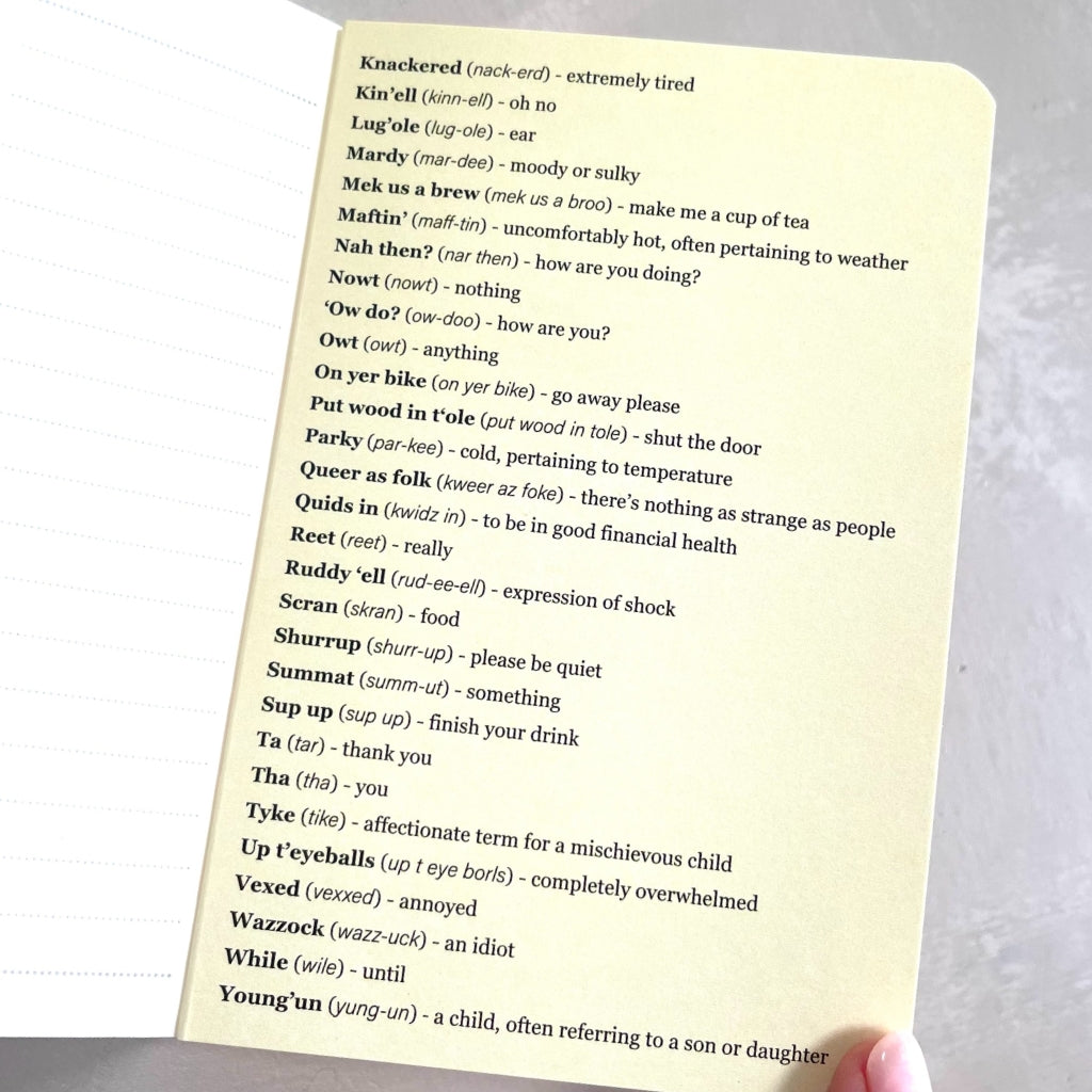 I'm Not Mardy, I'm Busy Notebook