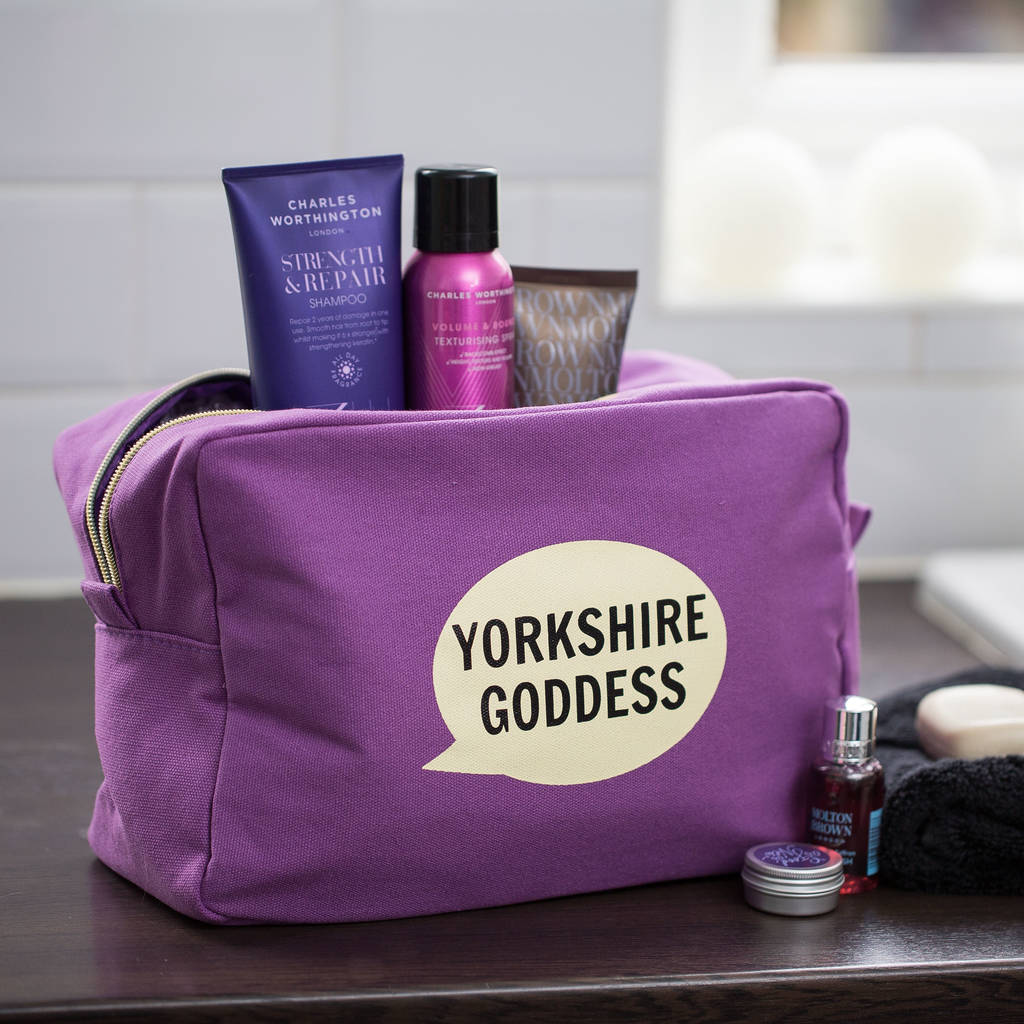 Yorkshire Goddess Wash Bag