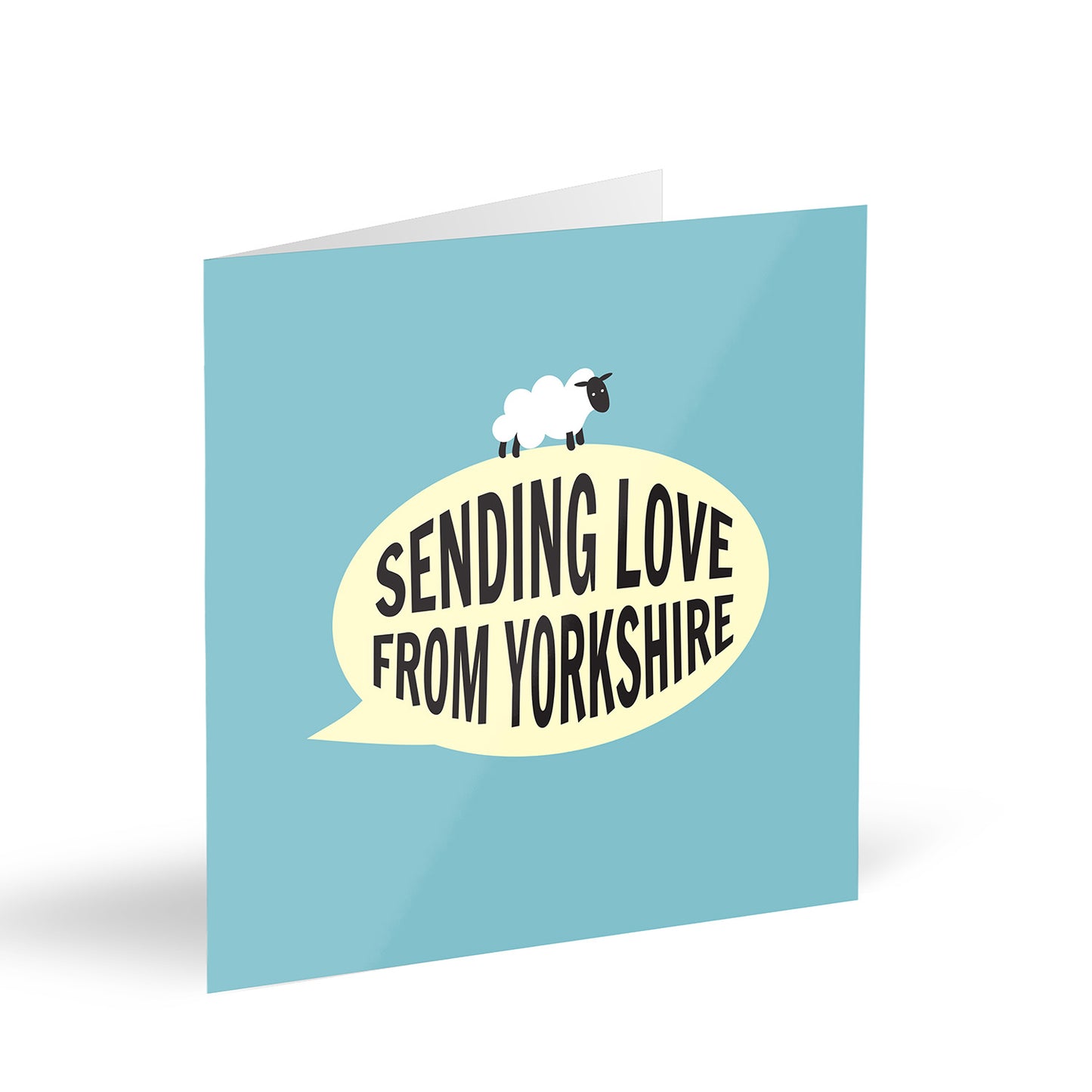 Sending Love From Yorkshire Card