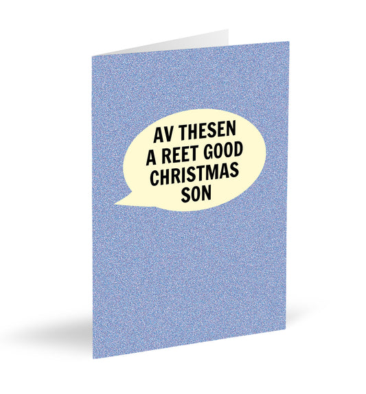 Av A Reet Good Christmas Son Card