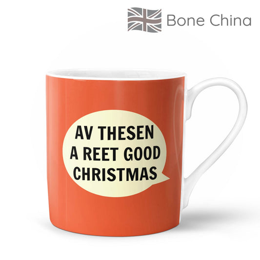 Av Thesen A Reet Good Christmas Bone China Mug