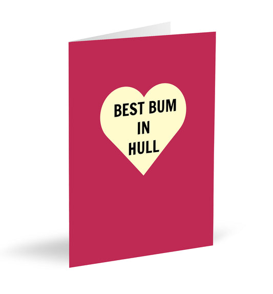 Best Bum in Hull Card