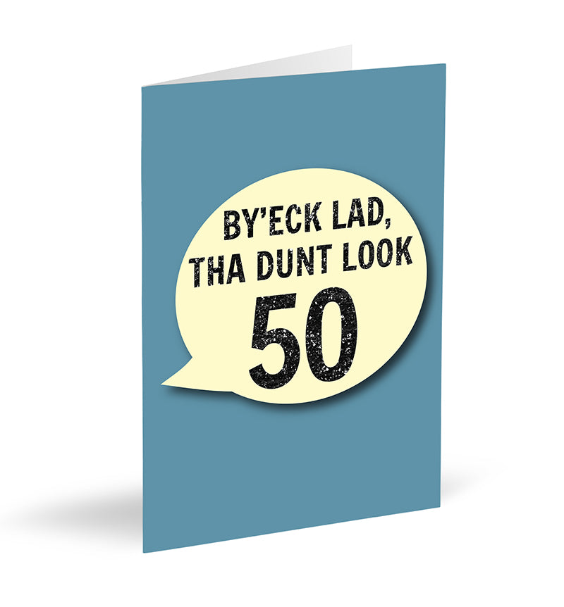 By’eck Lad, Tha Dunt Look 50 Card