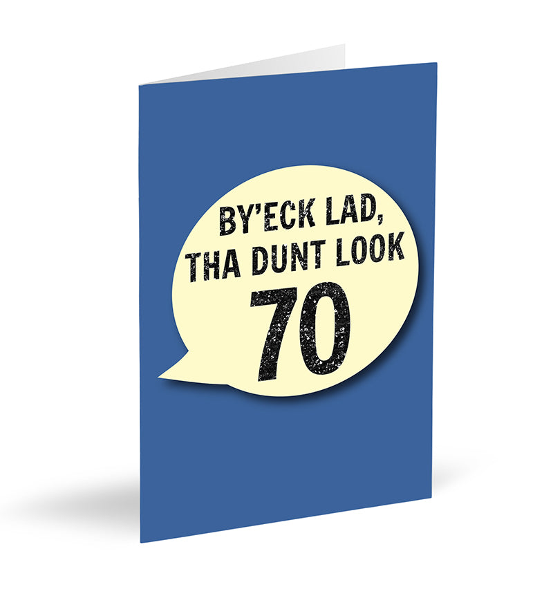 By’eck Lad, Tha Dunt Look 70 Card