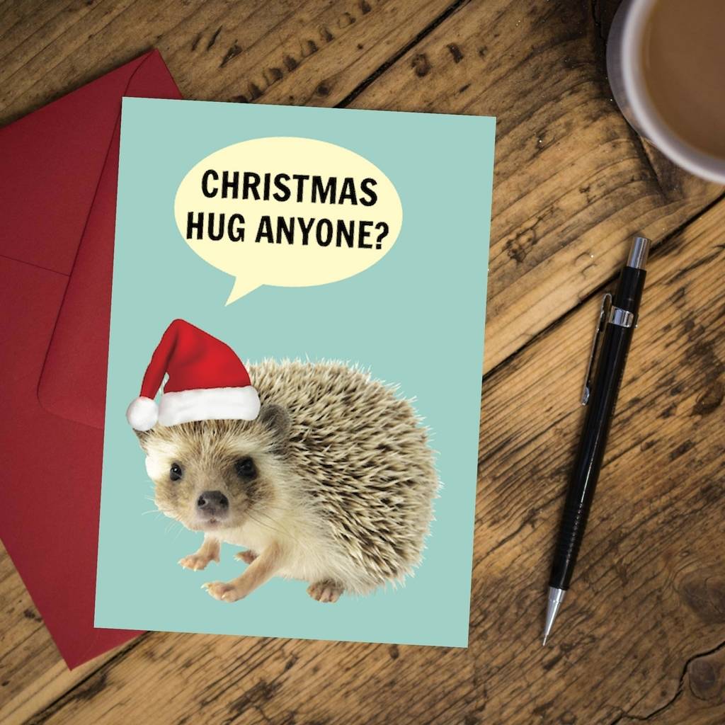 Christmas Hug Anyone? Card