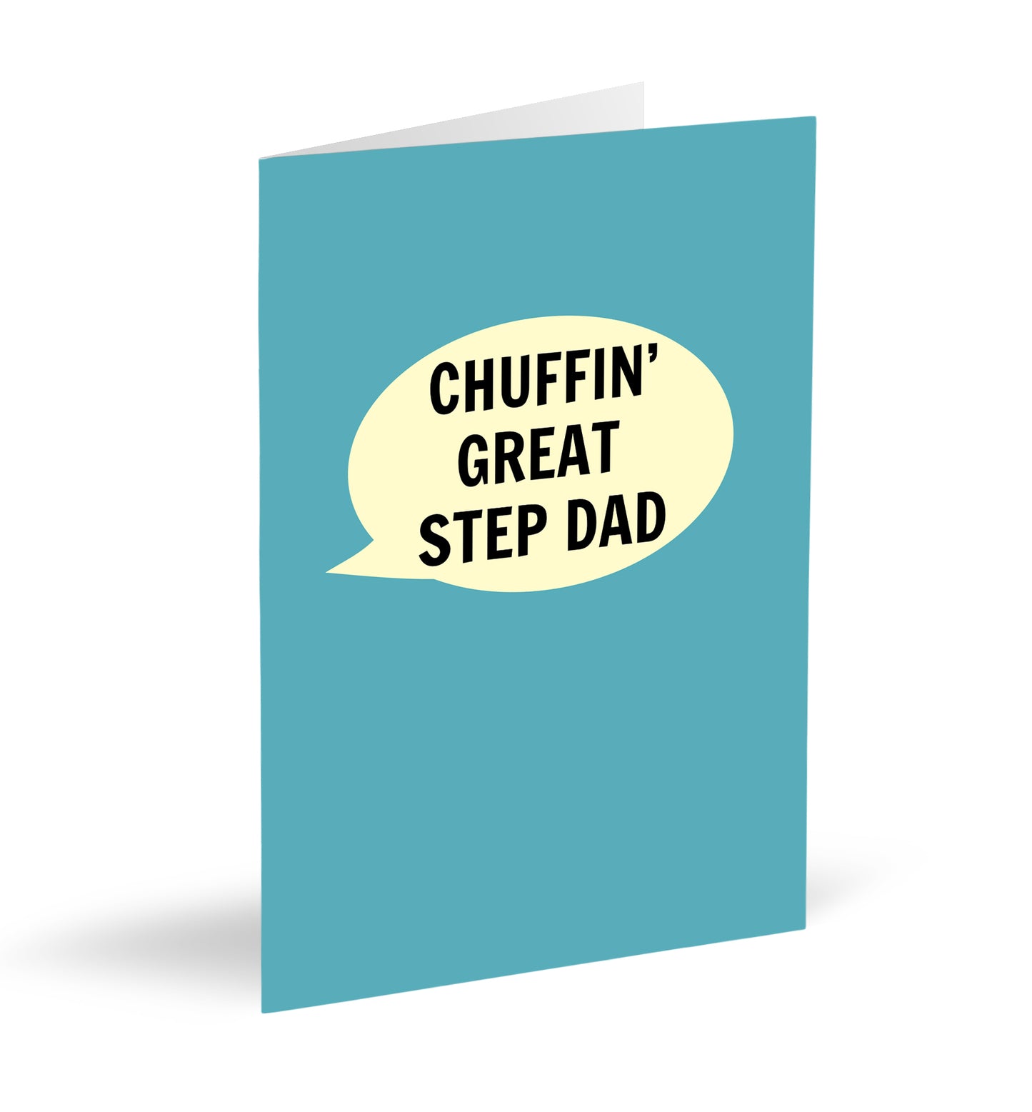 Chuffin’ Great Step Dad Card