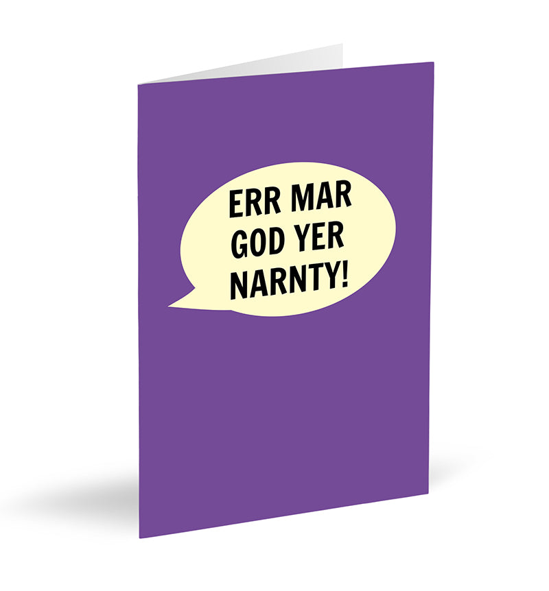 Err Mar God Yer Narnty! Card