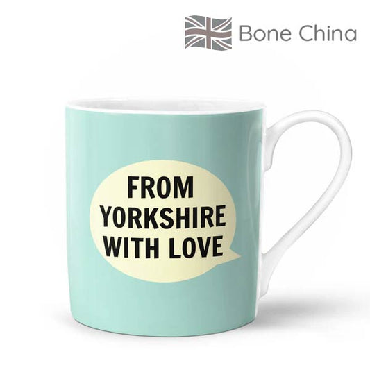 From Yorkshire With Love Bone China Mug
