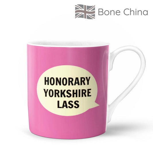 Honorary Yorkshire Lass Bone China Mug