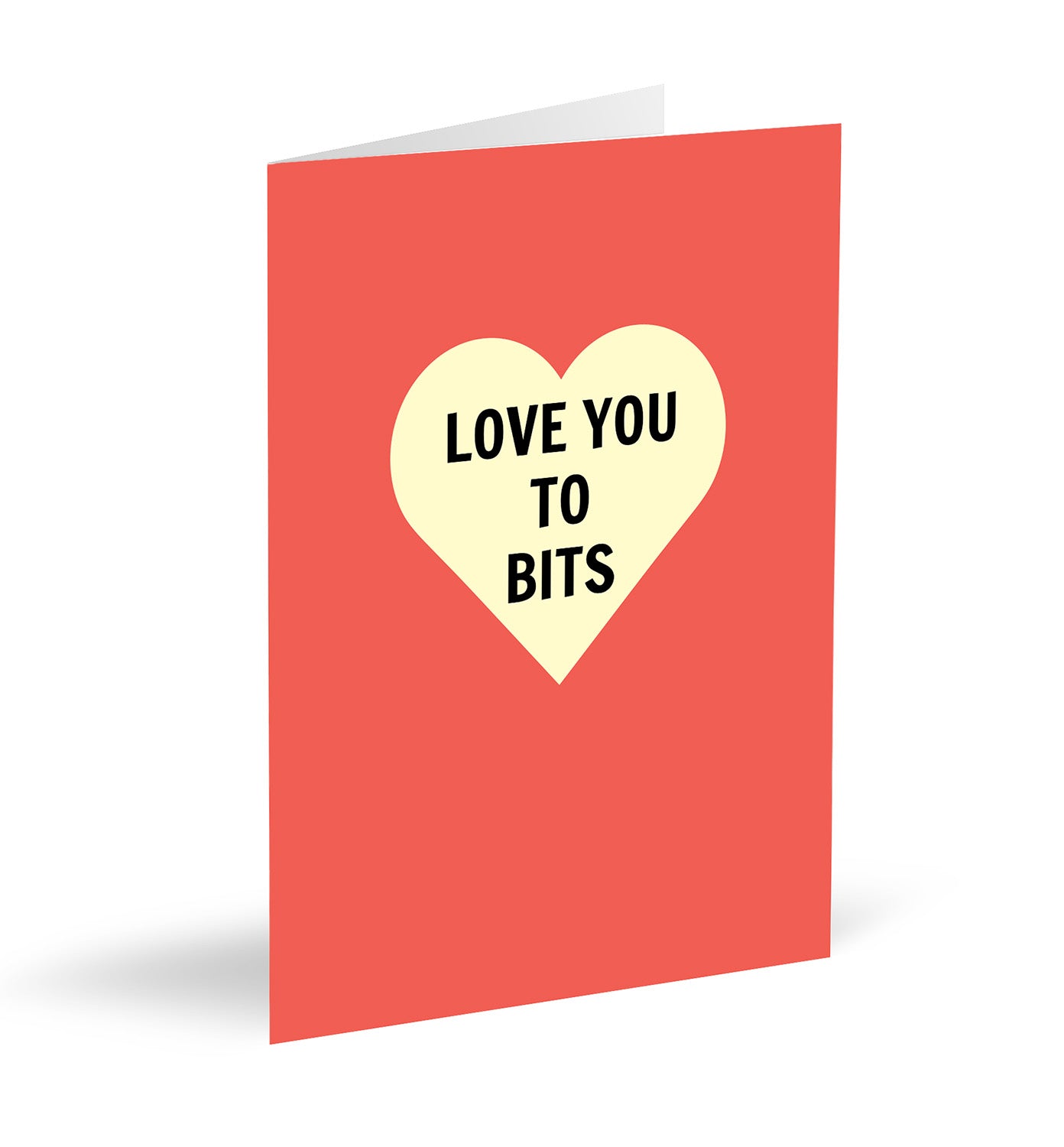 Love You To Bits Card