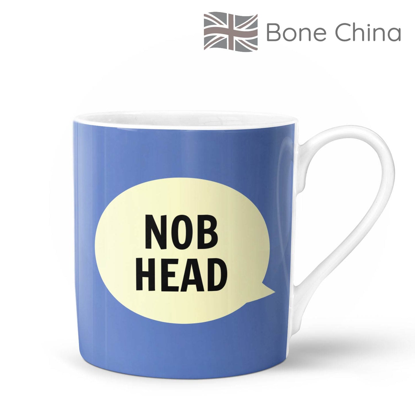 Nob Head Bone China Mug