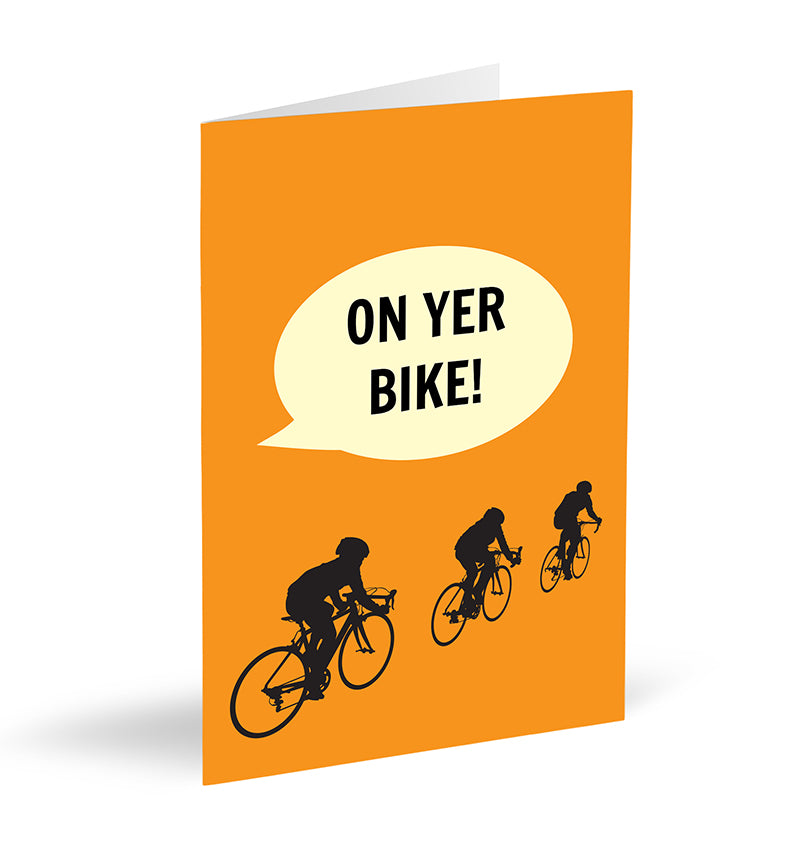 On Yer Bike! Card