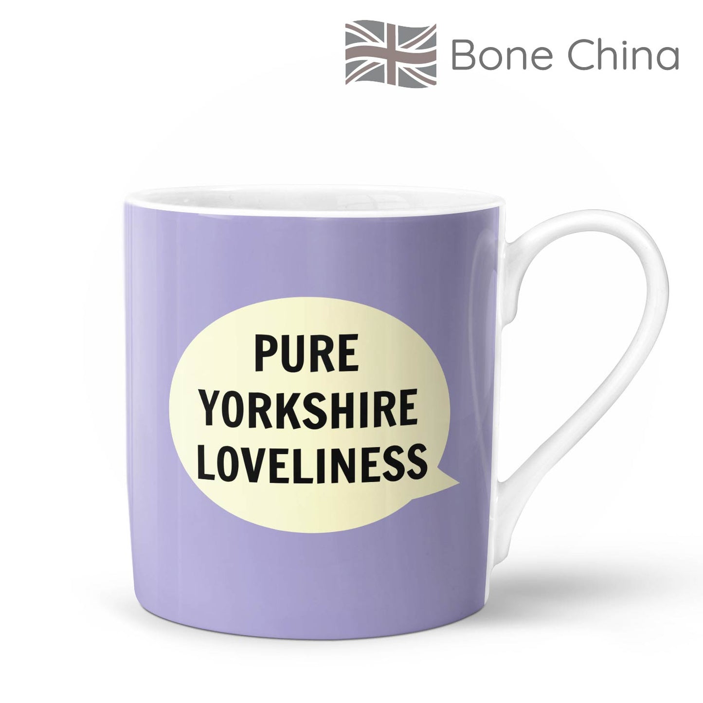 Pure Yorkshire Loveliness Bone China Mug