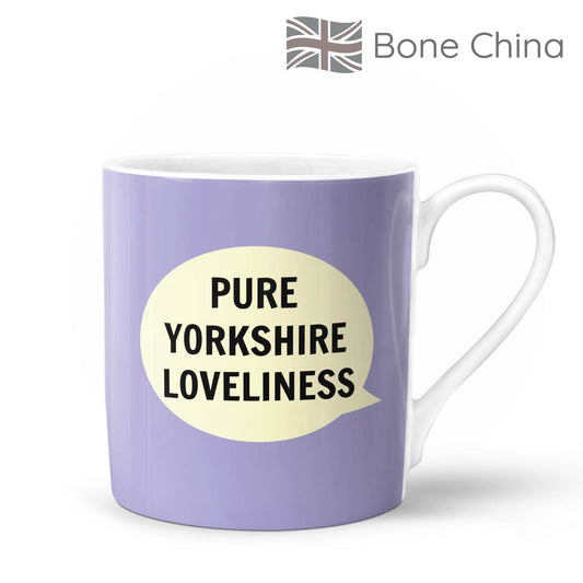Pure Yorkshire Loveliness Bone China Mug