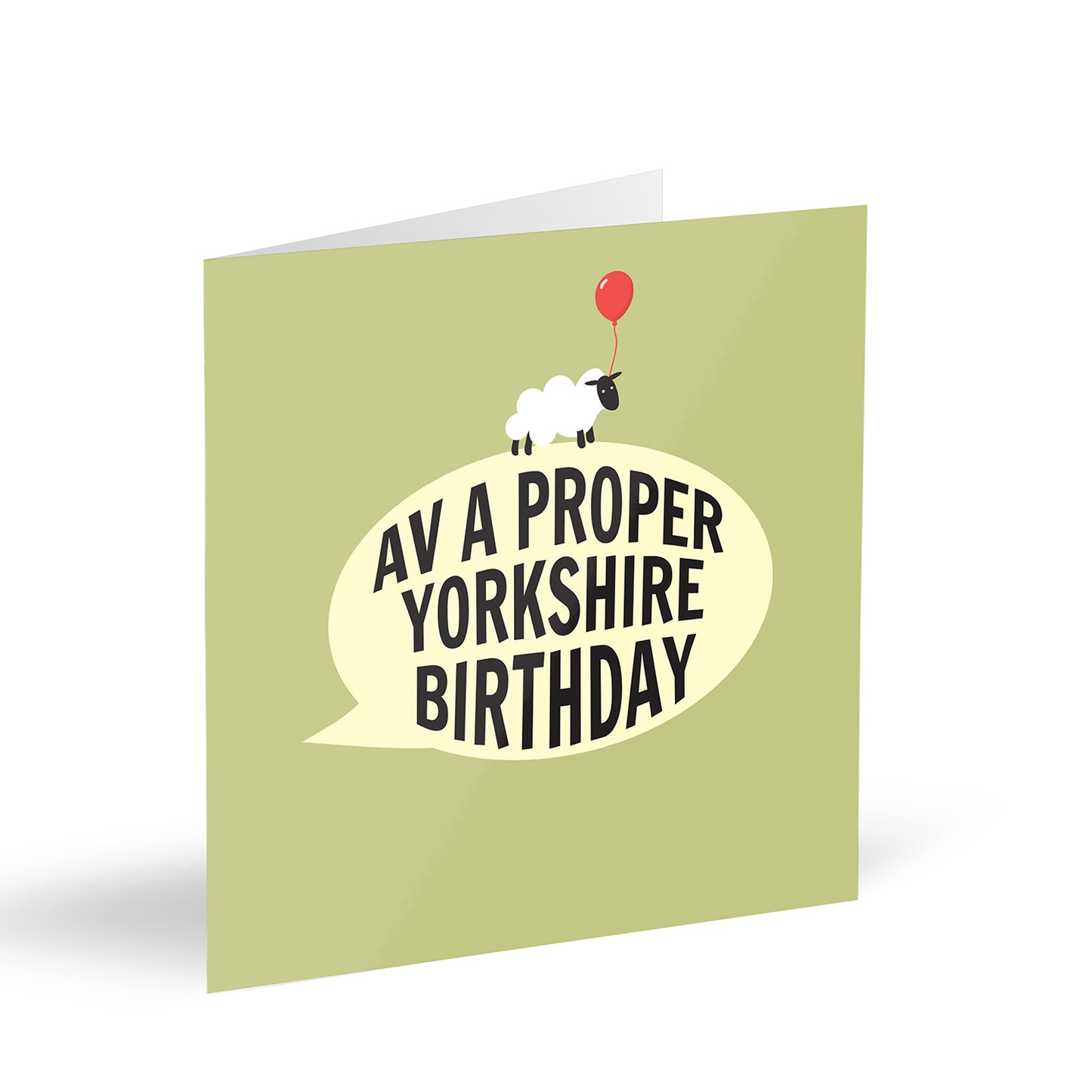 Av A Proper Yorkshire Birthday Card