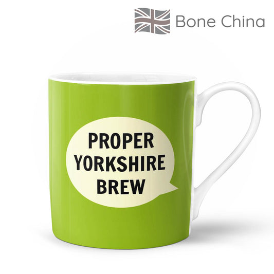 Proper Yorkshire Brew Bone China Mug