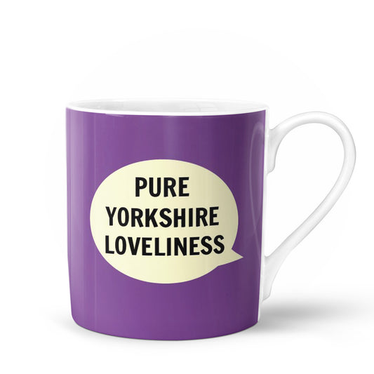 Pure Yorkshire Loveliness Mug - Slight Seconds