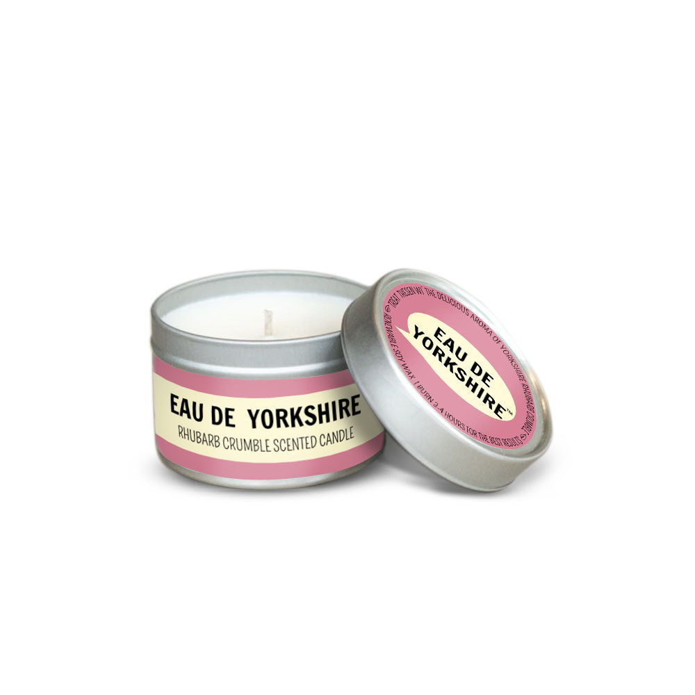 Rhubarb Crumble Eau De Yorkshire Scented Candle