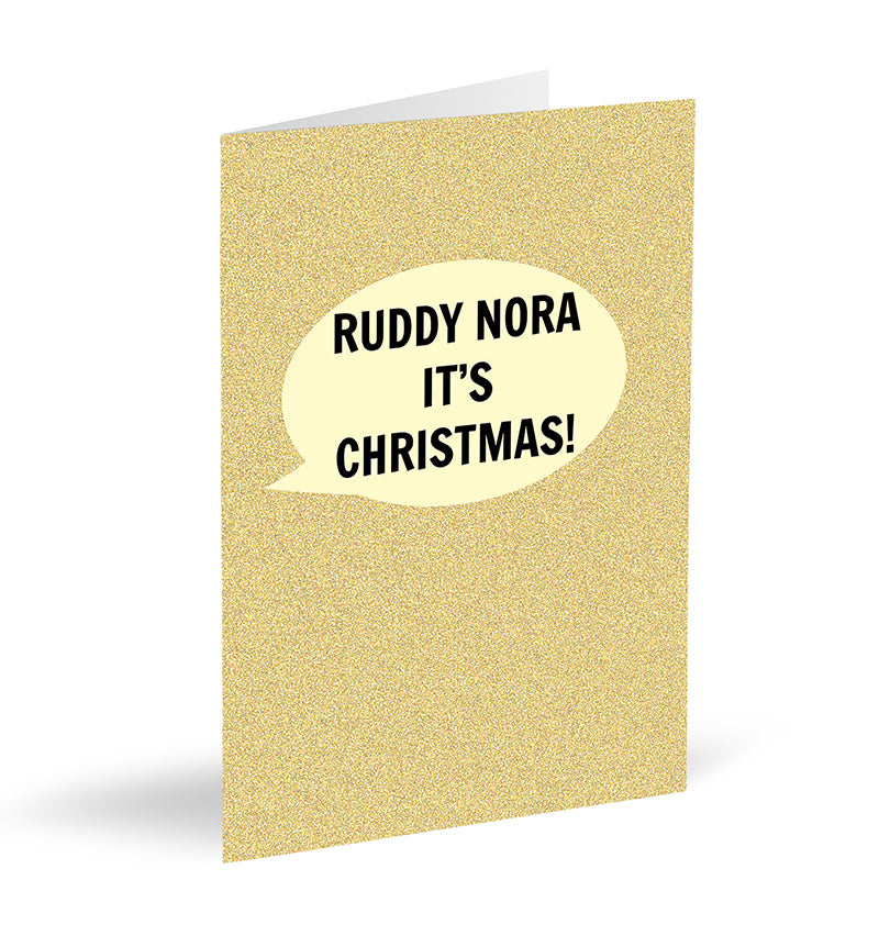 Ruddy Nora It's Christmas! Card