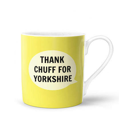 Thank Chuff For Yorkshire Bone China Mug