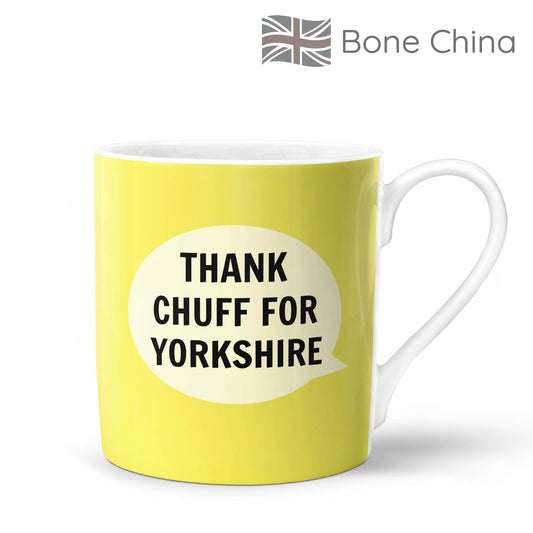 Thank Chuff For Yorkshire Bone China Mug