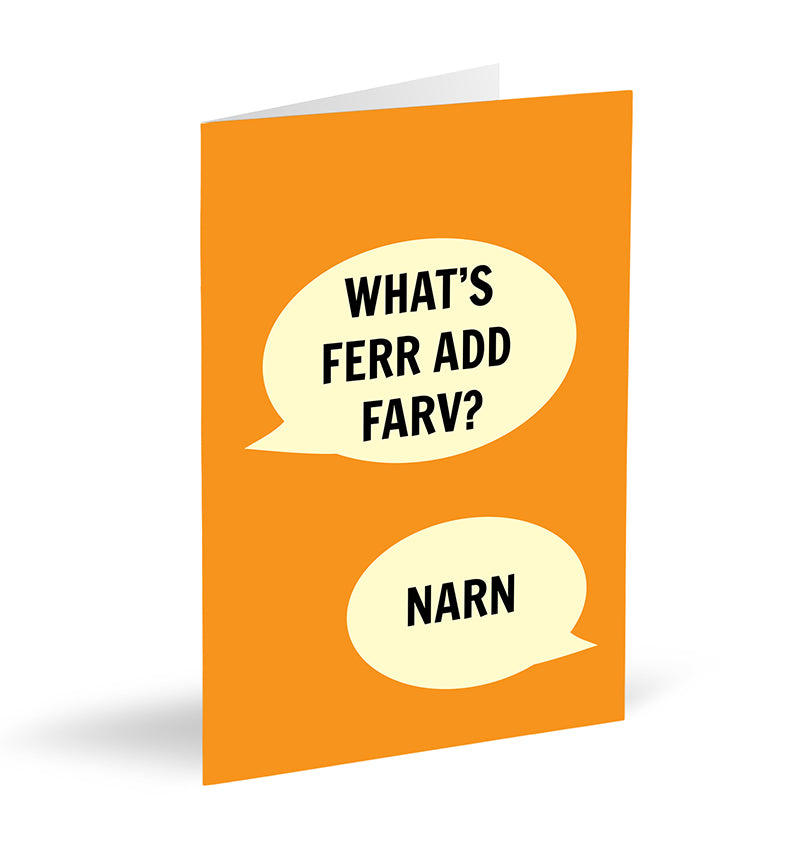 What’s Ferr Add Farv?…Narn Card