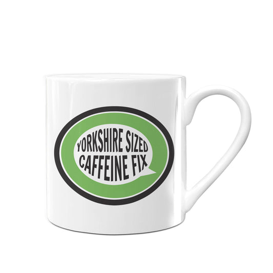 Yorkshire Sized Caffeine Fix Pint Bone China Mug