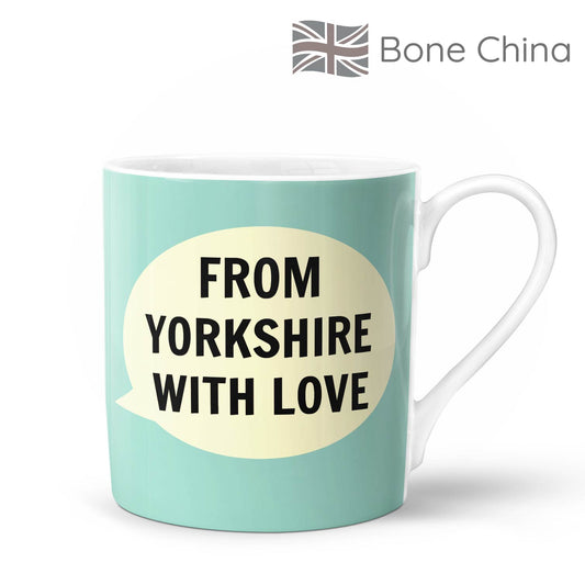 From Yorkshire With Love Bone China Mug