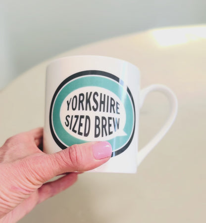 Yorkshire Sized Brew Pint Bone China Mug